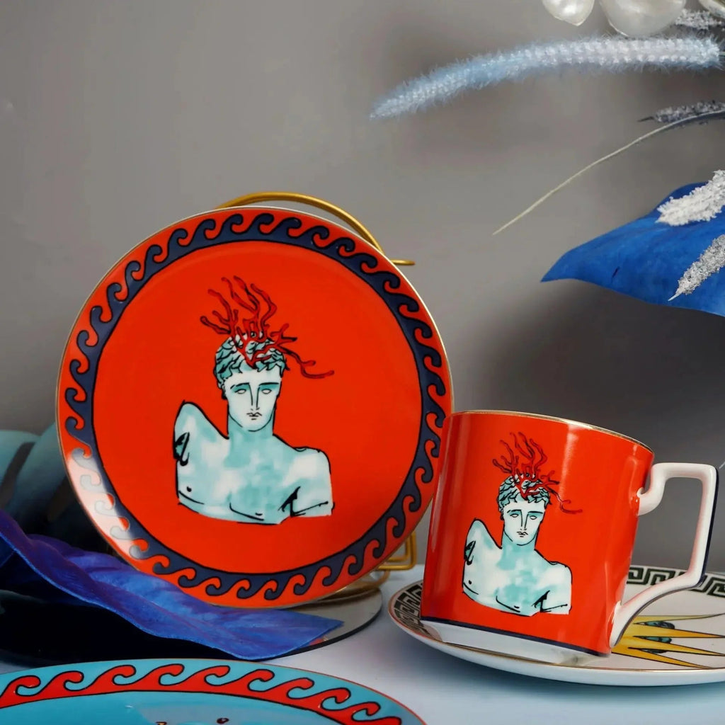 Talerz Dekoracyjny | Kubek Designerski-Plate/Mug-Miloska