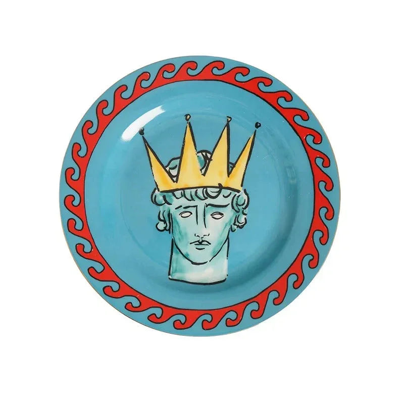 Talerz Dekoracyjny | Kubek Designerski-Plate/Mug-Miloska