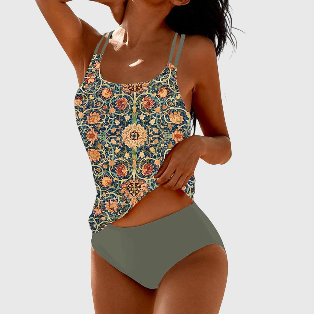 Strój Kąpielowy Damski | Boho Styl Tankini Damskie-Women Swimsuit-Miloska