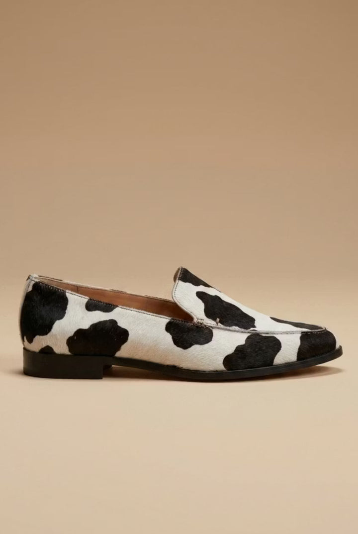 Mokasyny Na Platformie | Loafersy Damskie-Women Shoes-Miloska