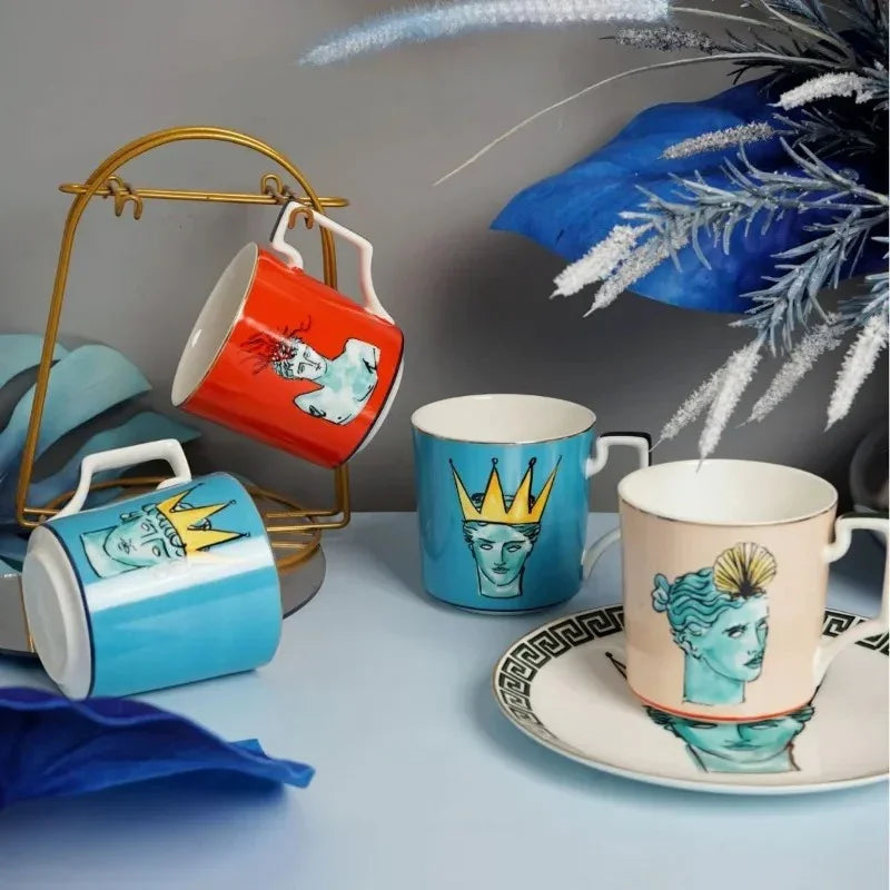 Talerz Dekoracyjny | Kubek Designerski-Plate/Mug-Miloska