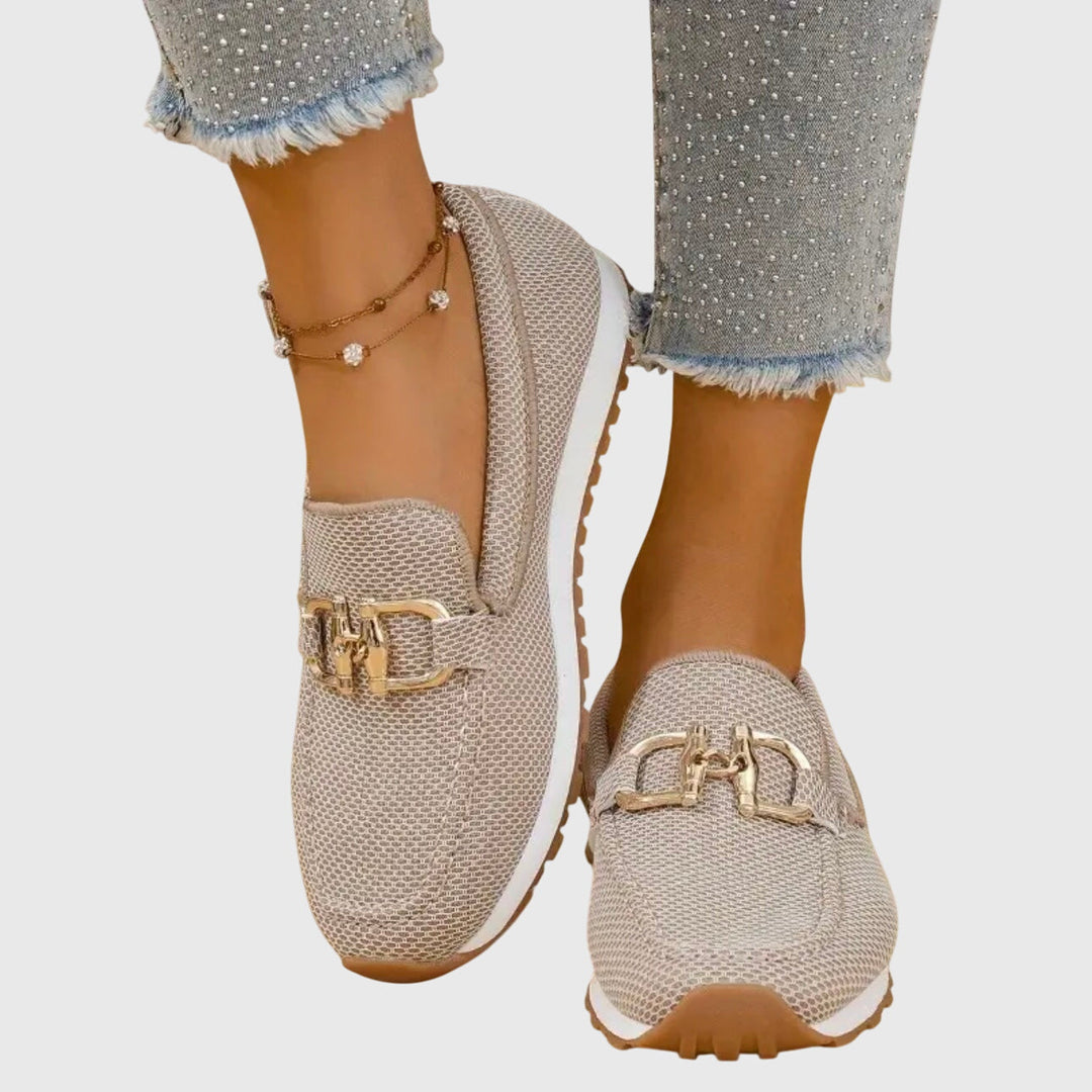 Loafersy Damskie | Mokasyny Wsuwane Codzienne-Women Shoes-Miloska