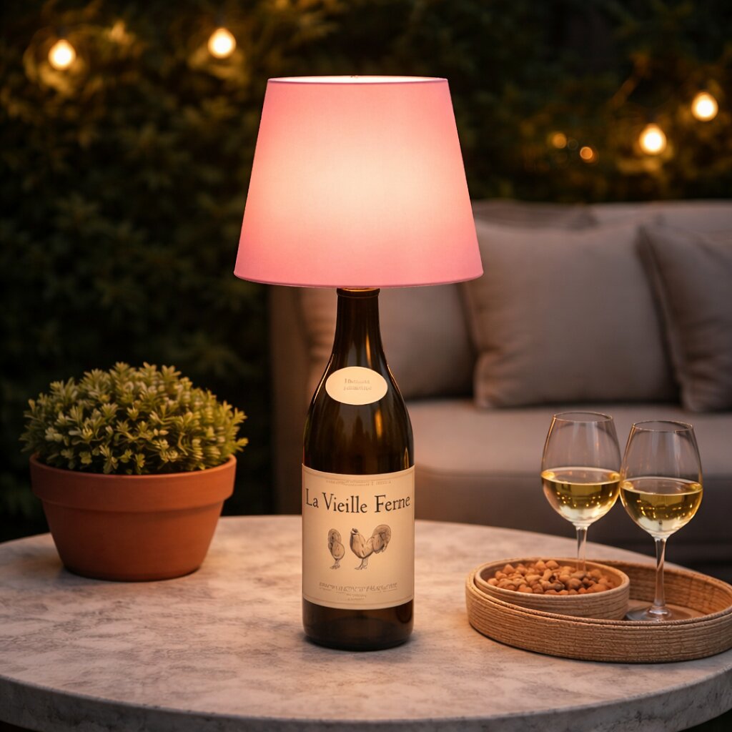 Kreatywny Prezent Dla Chłopaka | Lampa Z Butelki-Table Lamp-Miloska