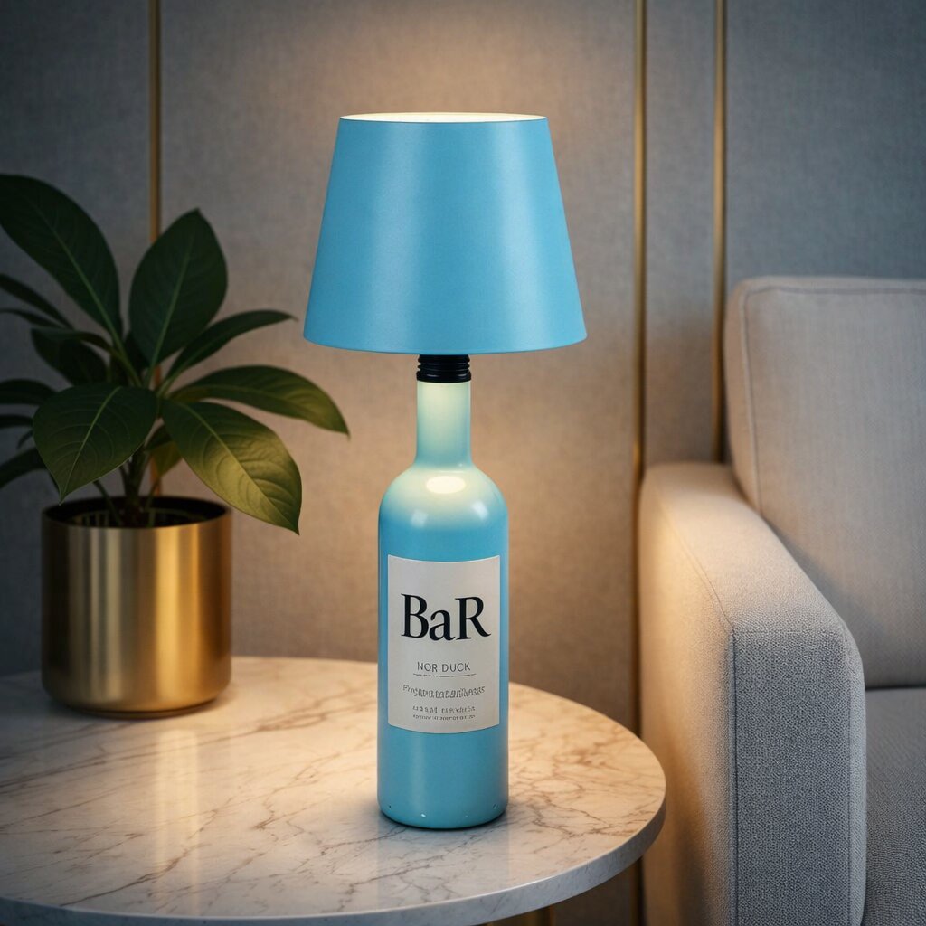 Kreatywny Prezent Dla Chłopaka | Lampa Z Butelki-Table Lamp-Miloska