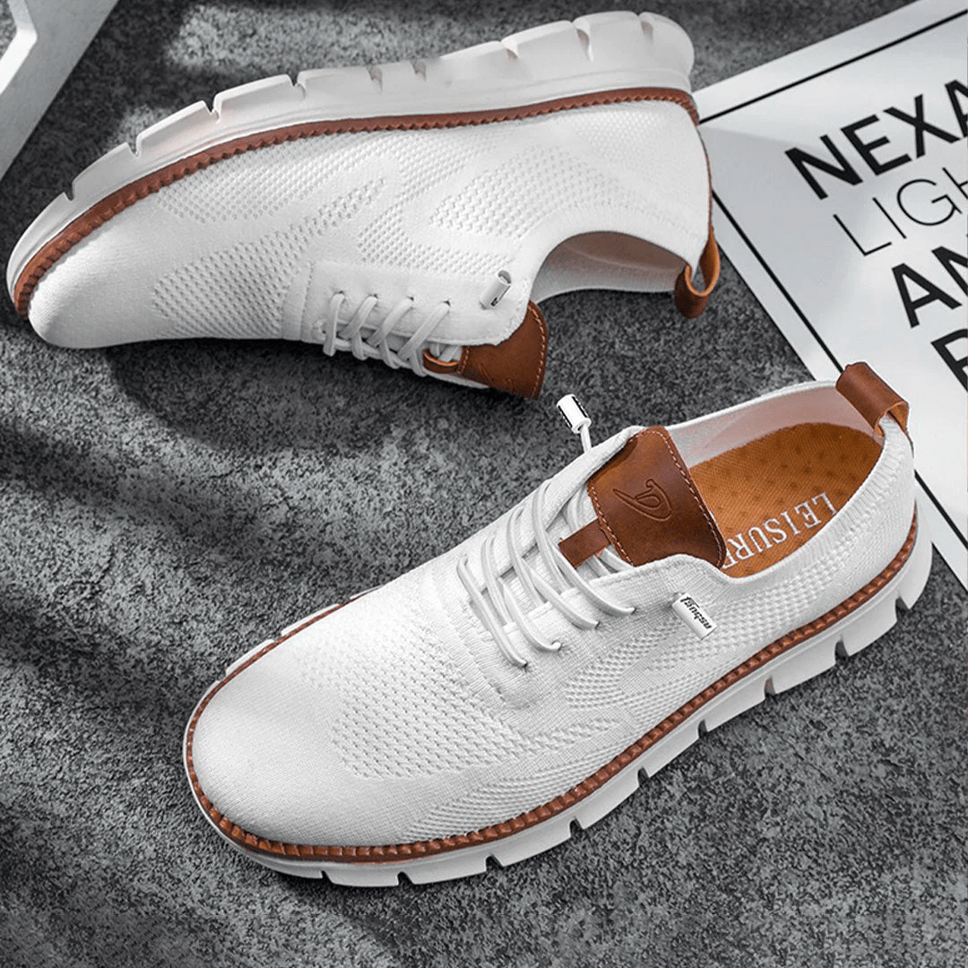 Męskie Buty | Sznurowane | Casualowy Styl | Lato