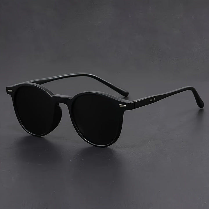 Męskie Okulary Przeciwsłoneczne | Okrągłe Oprawki | Casual | Lato