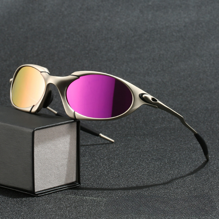 Męskie Okulary Przeciwsłoneczne | Sportowy Styl | Lustrzane Soczewki | Lato