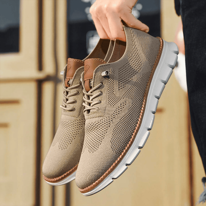 Męskie Buty | Sznurowane | Casualowy Styl | Lato