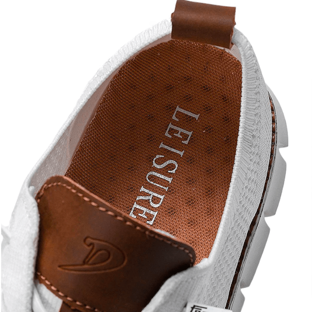 Męskie Buty | Sznurowane | Casualowy Styl | Lato