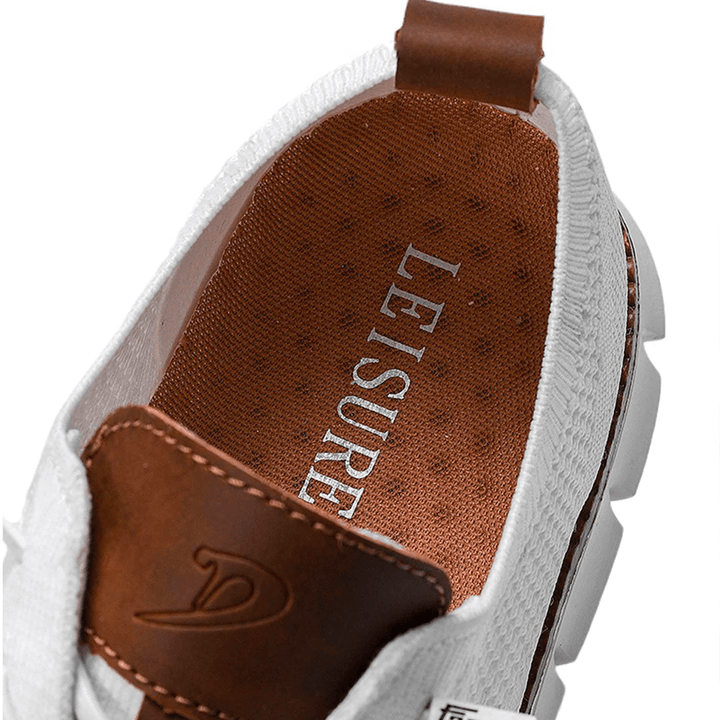 Męskie Buty | Sznurowane | Casualowy Styl | Lato
