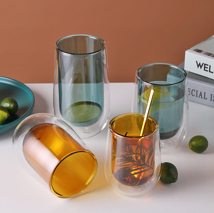 Szklanki Termiczne | Szklanki Z Podwójną Ścianką-Drinkware-Miloska