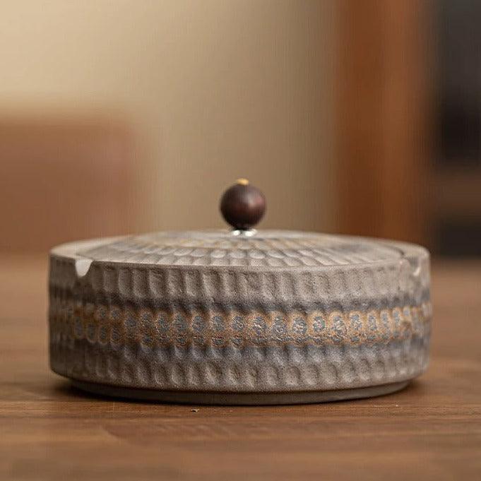 Popielniczka Ceramiczna | Popielniczka Zamykana-Ashtray-Miloska