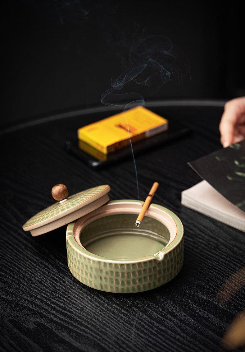 Popielniczka Ceramiczna | Popielniczka Zamykana-Ashtray-Miloska