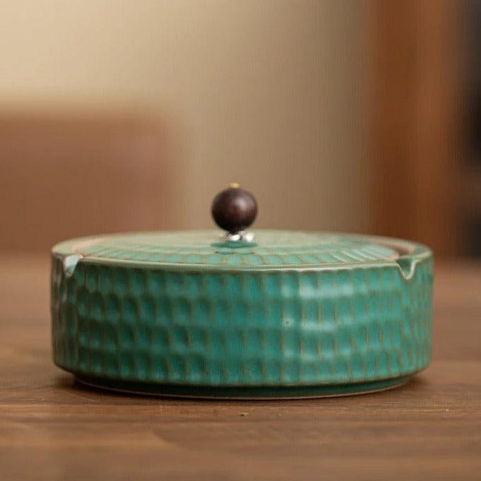 Popielniczka Ceramiczna | Popielniczka Zamykana-Ashtray-Miloska