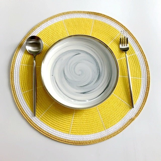 Podkładki Na Stół | Podkładki Pod Talerze Okrągłe-Placemat-Miloska
