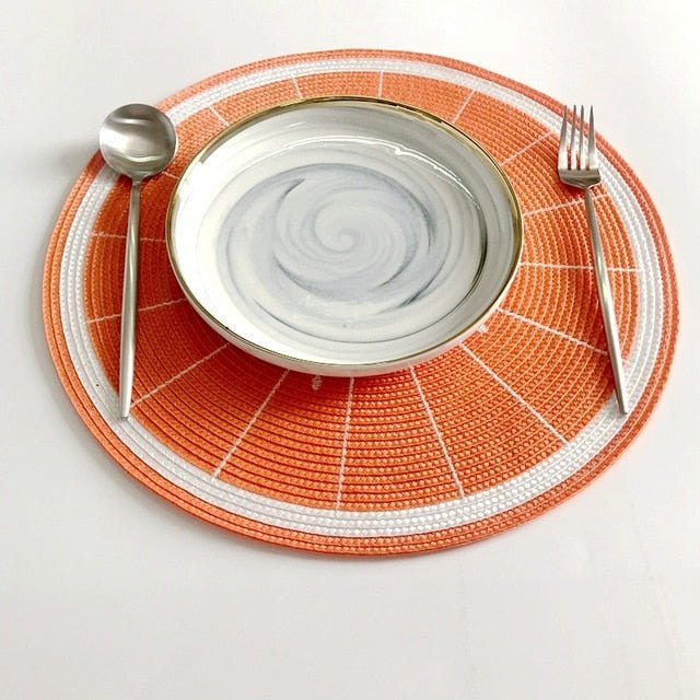 Podkładki Na Stół | Podkładki Pod Talerze Okrągłe-Placemat-Miloska