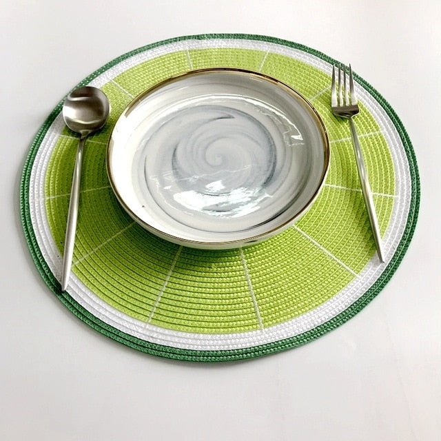 Podkładki Na Stół | Podkładki Pod Talerze Okrągłe-Placemat-Miloska