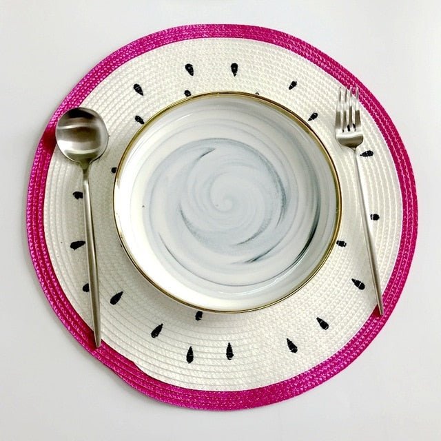 Podkładki Na Stół | Podkładki Pod Talerze Okrągłe-Placemat-Miloska