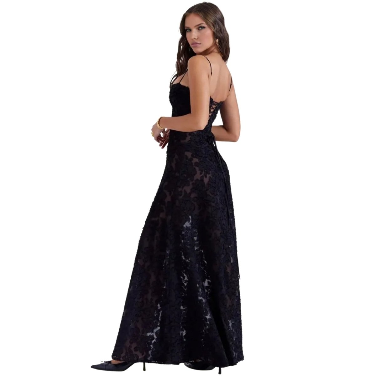 Sukienka Gorsetowa | Elegancka Suknia Wieczorowa-Women Dress-Miloska
