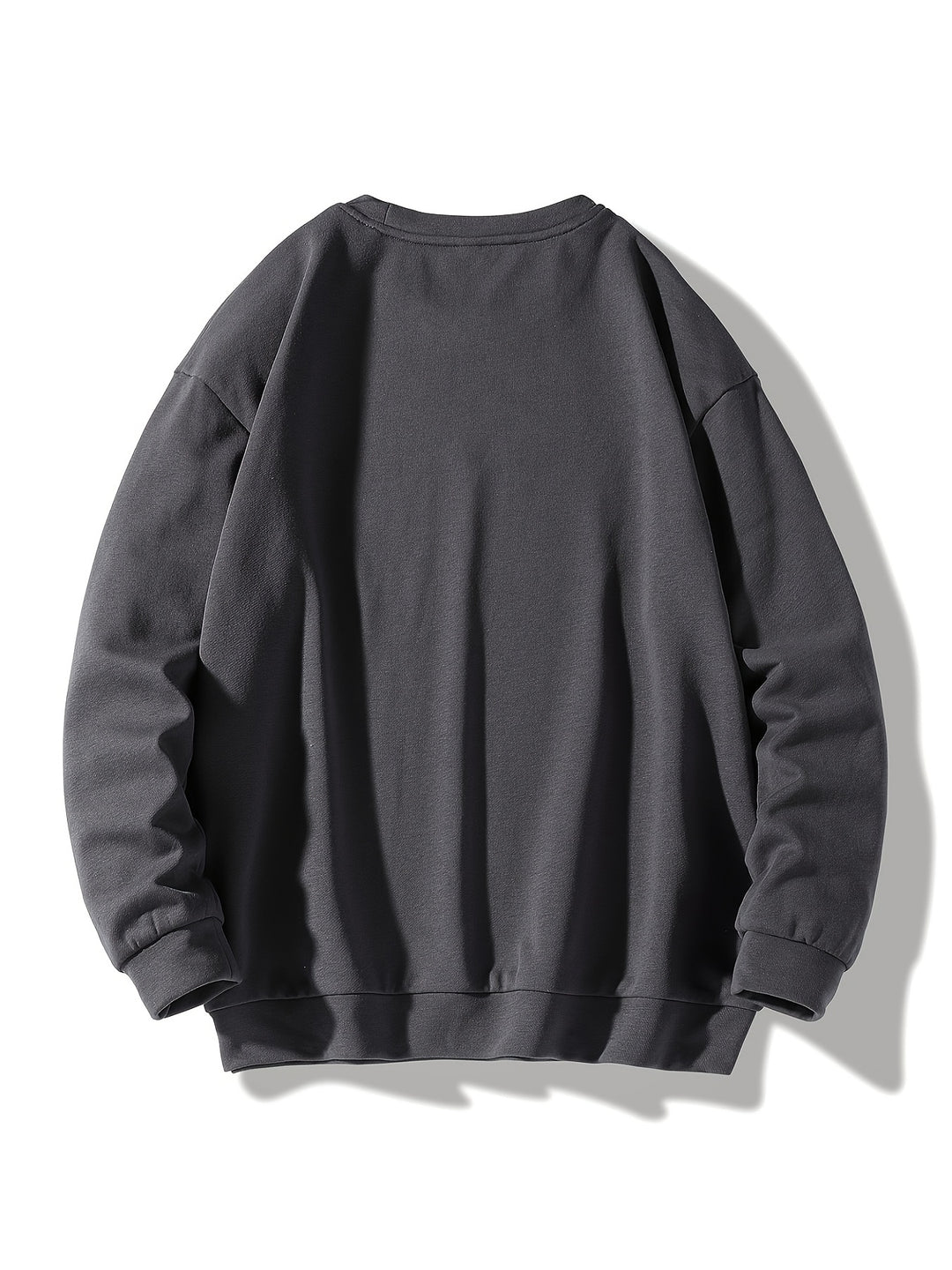 Męskie Bluza Dresowa Okrągły Kołnierz - Klasyczny Casual