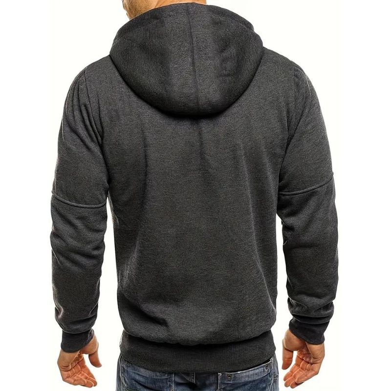 Męskie Bluza z Kapturem Casual - Nowoczesny Styl