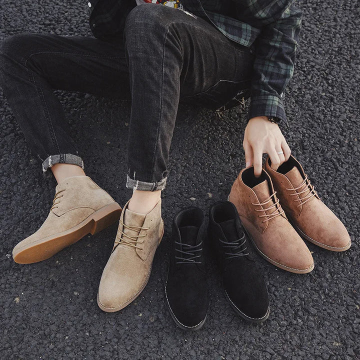 Męskie Eleganckie Buty Sznurowane - Klasyczny Design