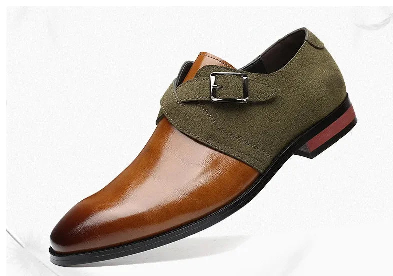 Męskie Instapperki Monk Strap - Oddychające & Wygodne