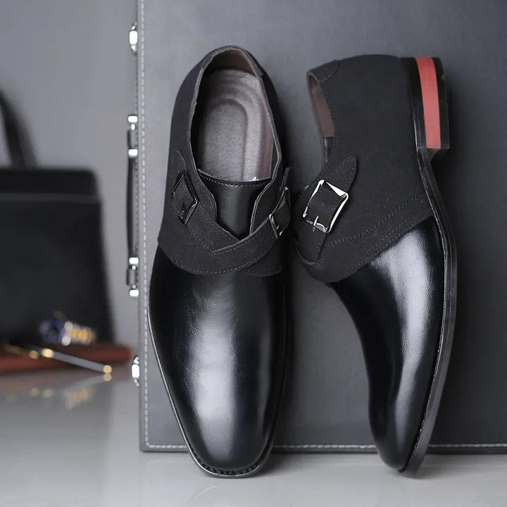 Męskie Instapperki Monk Strap - Oddychające & Wygodne