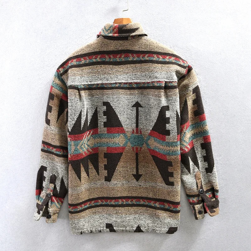 Męskie Koszula Flanelowa Vintage - Klasyczny Styl