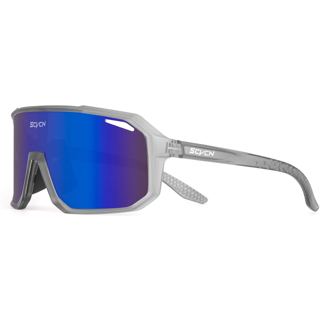 Męskie Okulary Słoneczne Polaryzacyjne - Sport UV400 - Niebieski