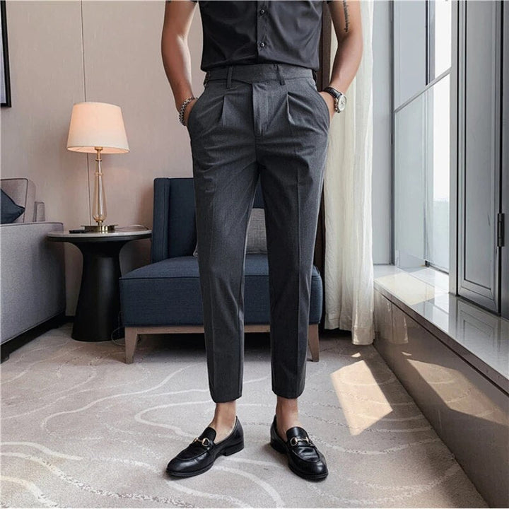 Męskie Spodnie Slim Fit - Eleganckie i Uniwersalne