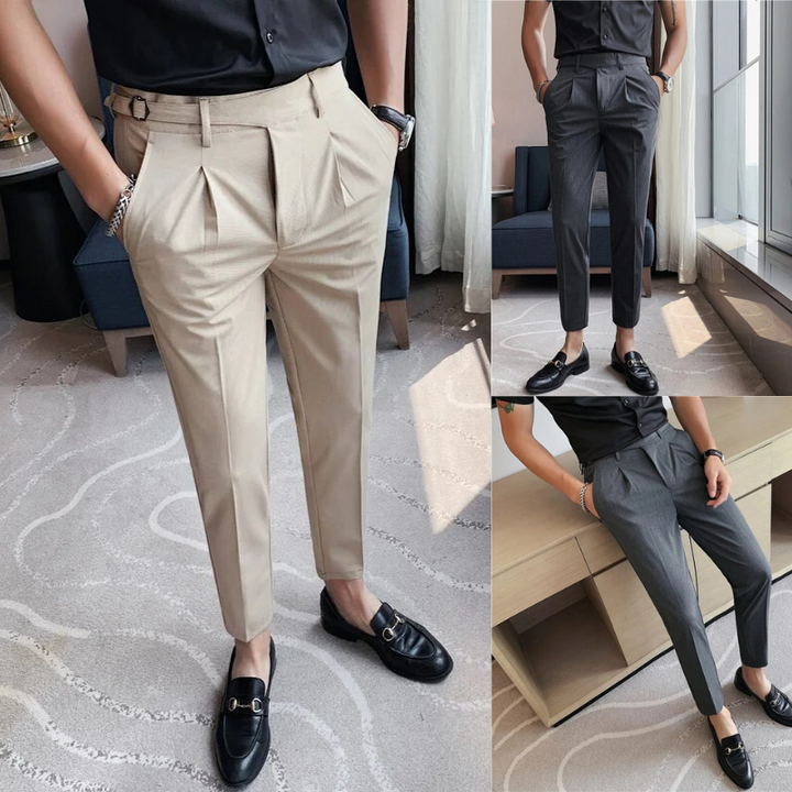 Męskie Spodnie Slim Fit - Eleganckie i Uniwersalne