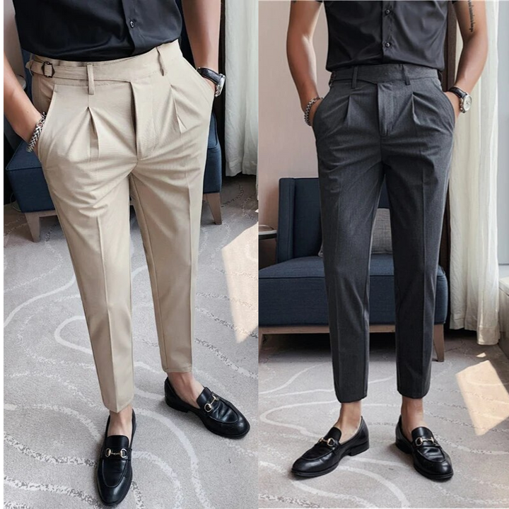 Męskie Spodnie Slim Fit - Eleganckie i Uniwersalne