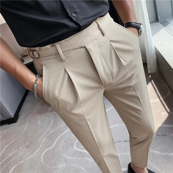 Męskie Spodnie Slim Fit - Eleganckie i Uniwersalne