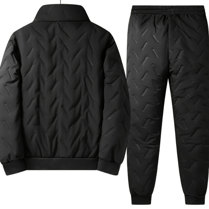Męskie Spodnie Treningowe Zimowe Zestaw - Casual Outdoor