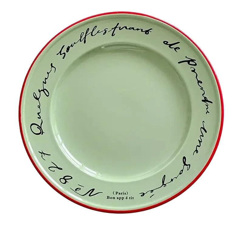 Talerz Dekoracyjny | Talerze Deserowe Obiadowe-Plate-Miloska
