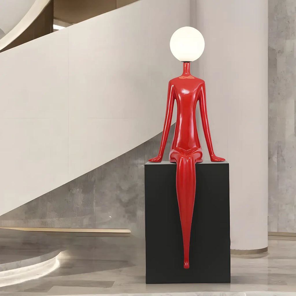 Lampa Podłogowa | Duża Lampa LED Dekoracyjna-Floor Lamp-Miloska