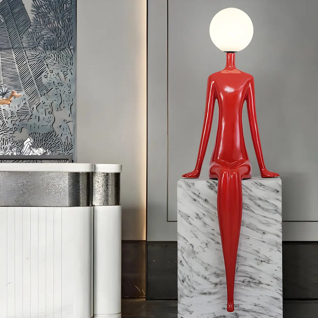 Lampa Podłogowa | Duża Lampa LED Dekoracyjna-Floor Lamp-Miloska