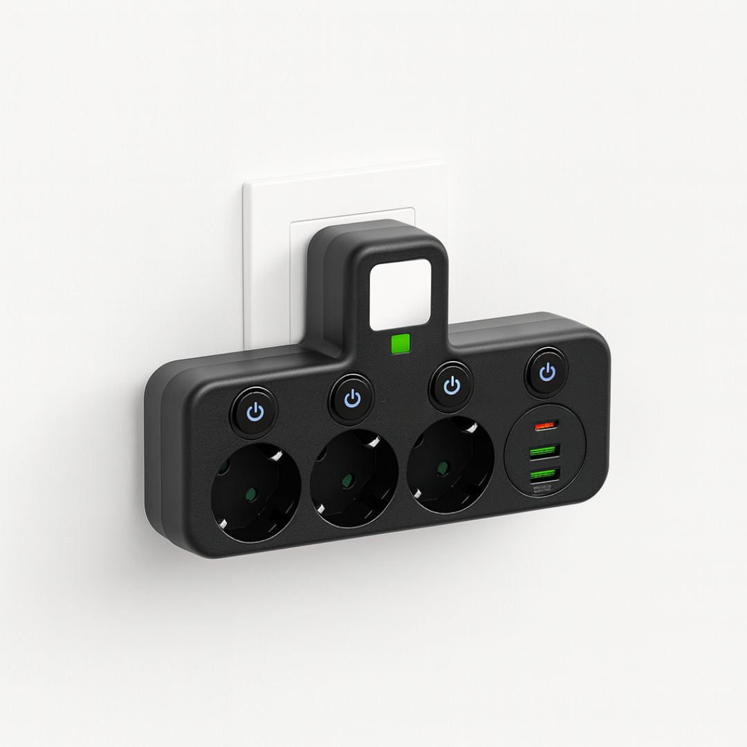 Listwa Zasilająca Z USB | Rozgałęźnik Do Gniazdka-Adapter-Miloska