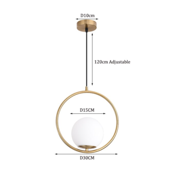Lampa Sufitowa | Okrągła Lampa-Ceiling Light-Miloska