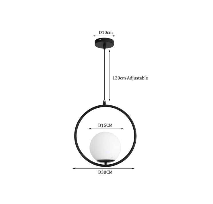Lampa Sufitowa | Okrągła Lampa-Ceiling Light-Miloska