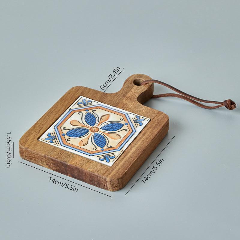 Podkładka Pod Kubek | Drewniana Podkładka Naczynia-Coasters-Miloska