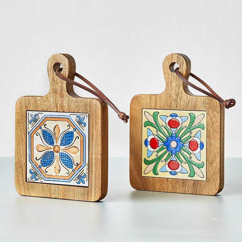 Podkładka Pod Kubek | Drewniana Podkładka Naczynia-Coasters-Miloska