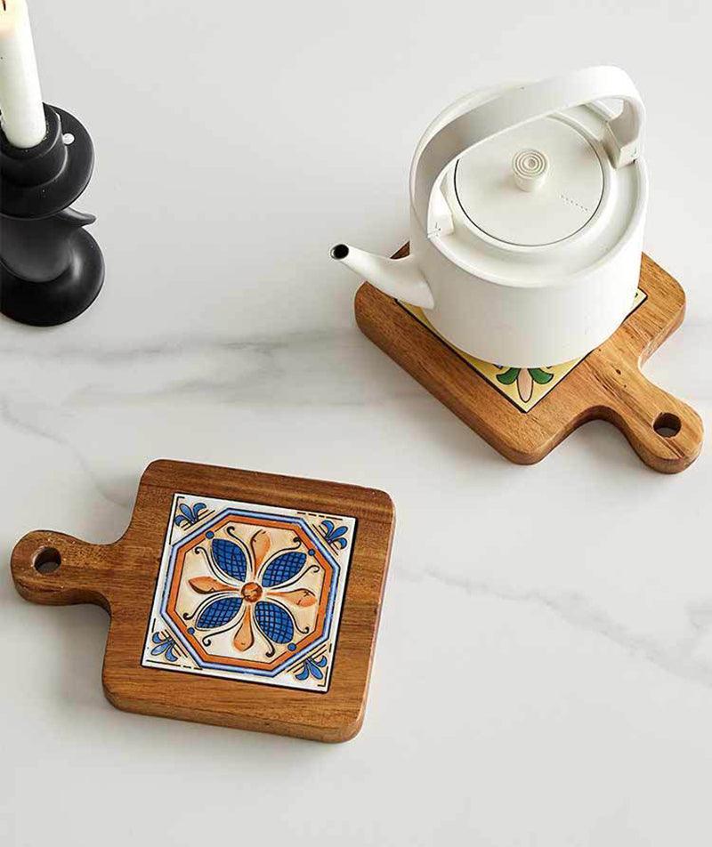 Podkładka Pod Kubek | Drewniana Podkładka Naczynia-Coasters-Miloska
