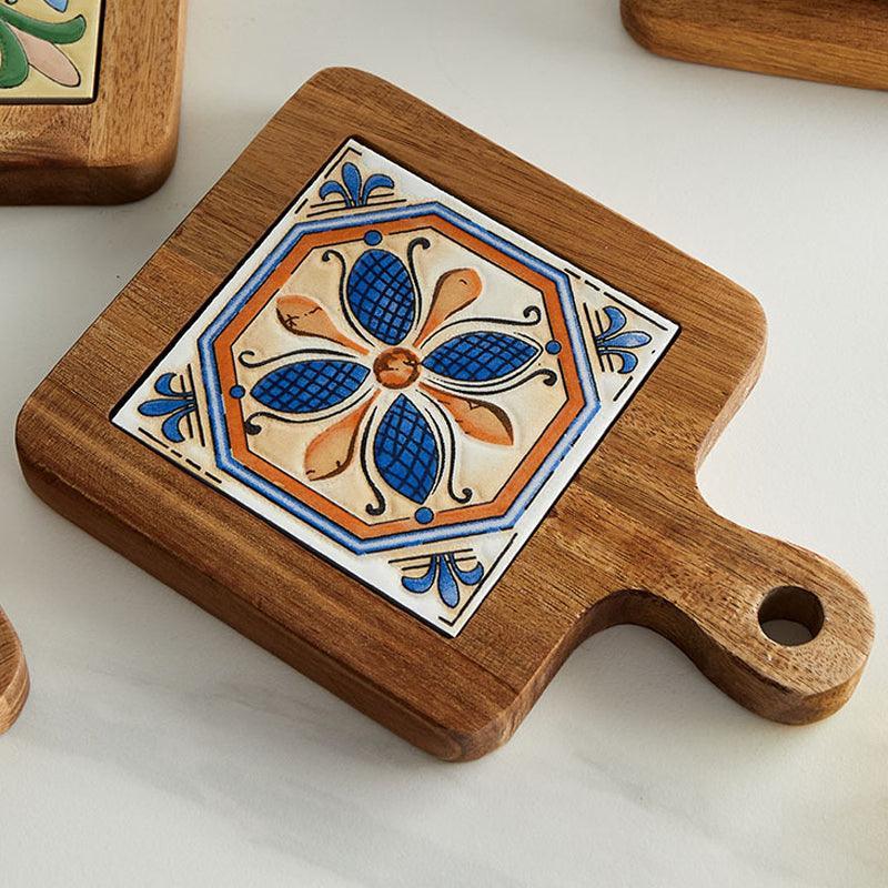 Podkładka Pod Kubek | Drewniana Podkładka Naczynia-Coasters-Miloska