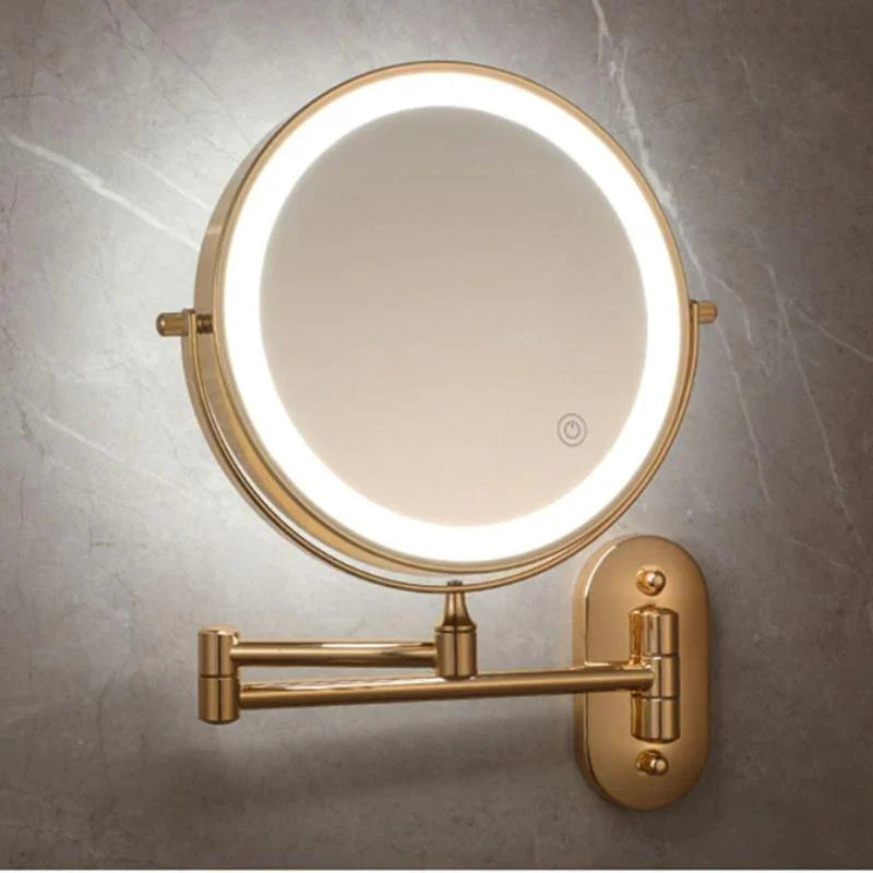 Lusterko Kosmetyczne Ścienne | LED Z Powiększeniem-Mirror-Miloska