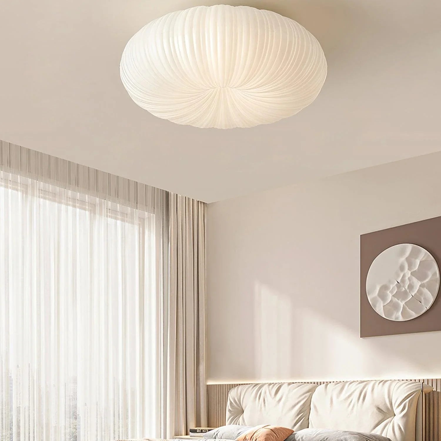 Lampa Sufitowa Japandi | Lampa Sufitowa Do Sypialni-Ceiling Light-Miloska