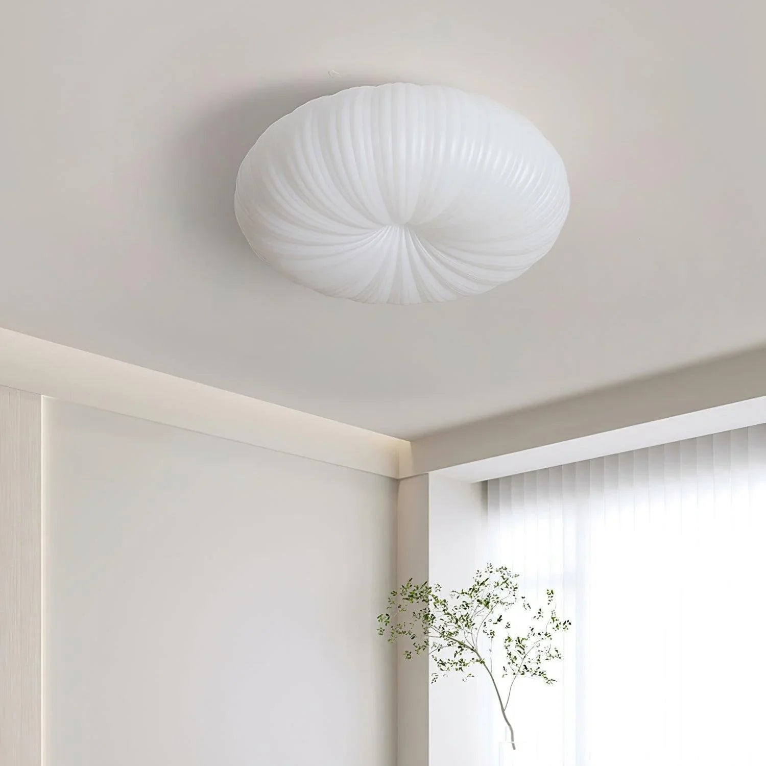 Lampa Sufitowa Japandi | Lampa Sufitowa Do Sypialni-Ceiling Light-Miloska
