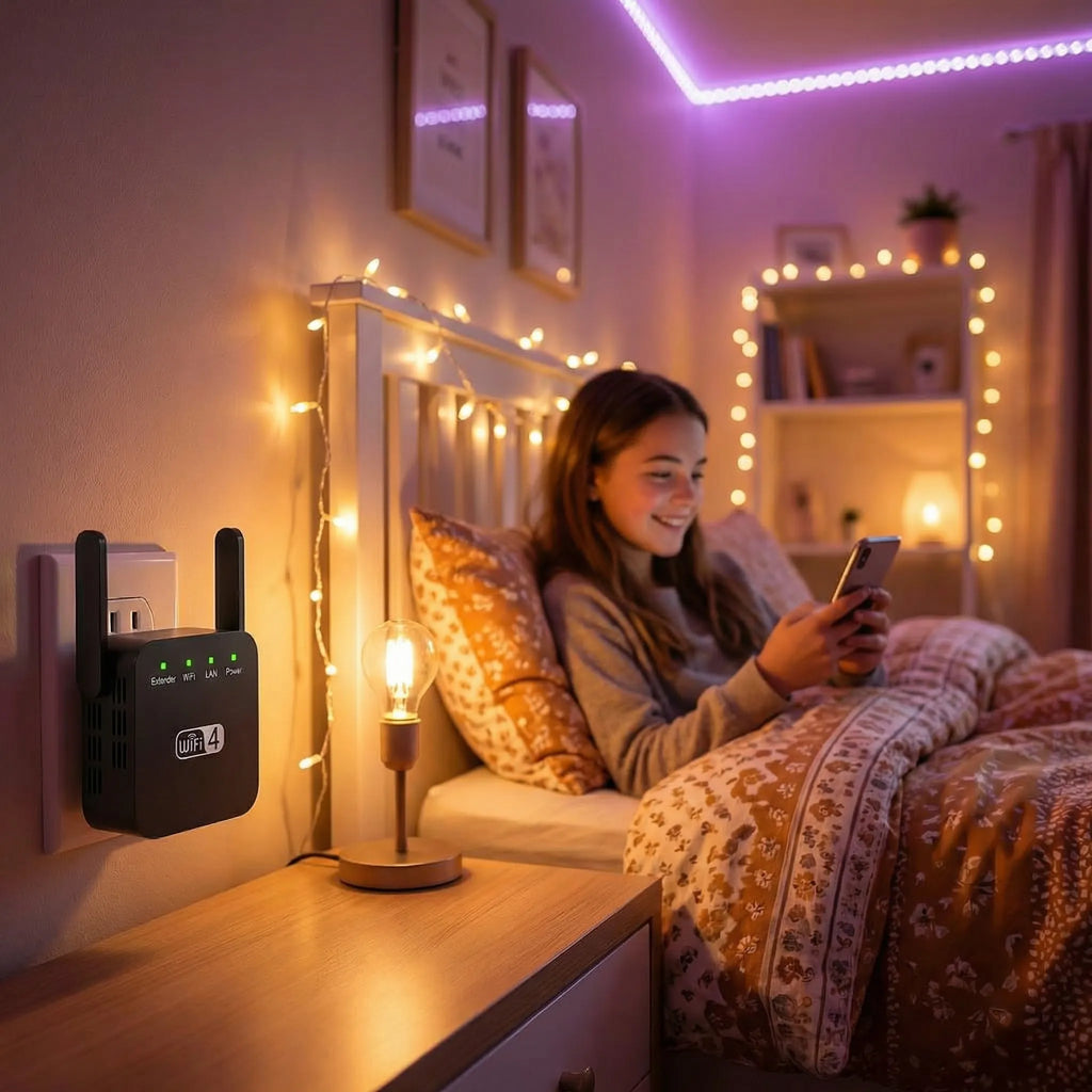 Wzmacniacz Sygnału Wi-Fi | Repeater Wi-Fi-WiFi Booster-Miloska