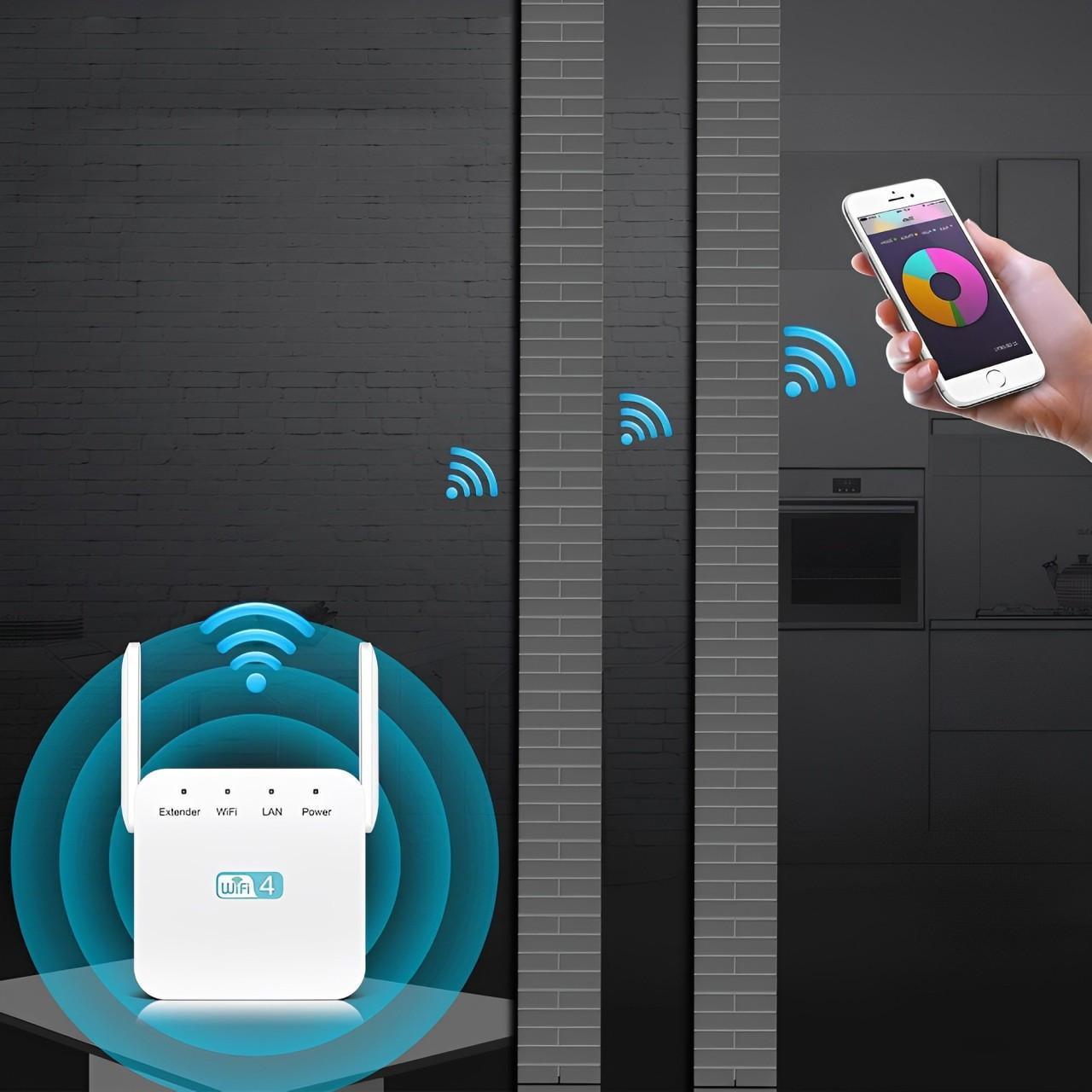 Wzmacniacz Sygnału Wi-Fi | Repeater Wi-Fi-WiFi Booster-Miloska